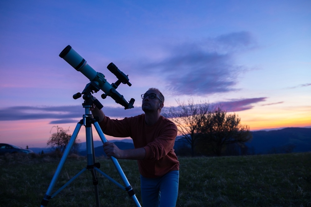 Mars, Jupiter, Uranus, Venus, Neptune, Mercury and Saturn will be visible together in the UK during a brief window between sunset and around 1830 GMT. — m-gucci/Getty Images/ETX Studio pic