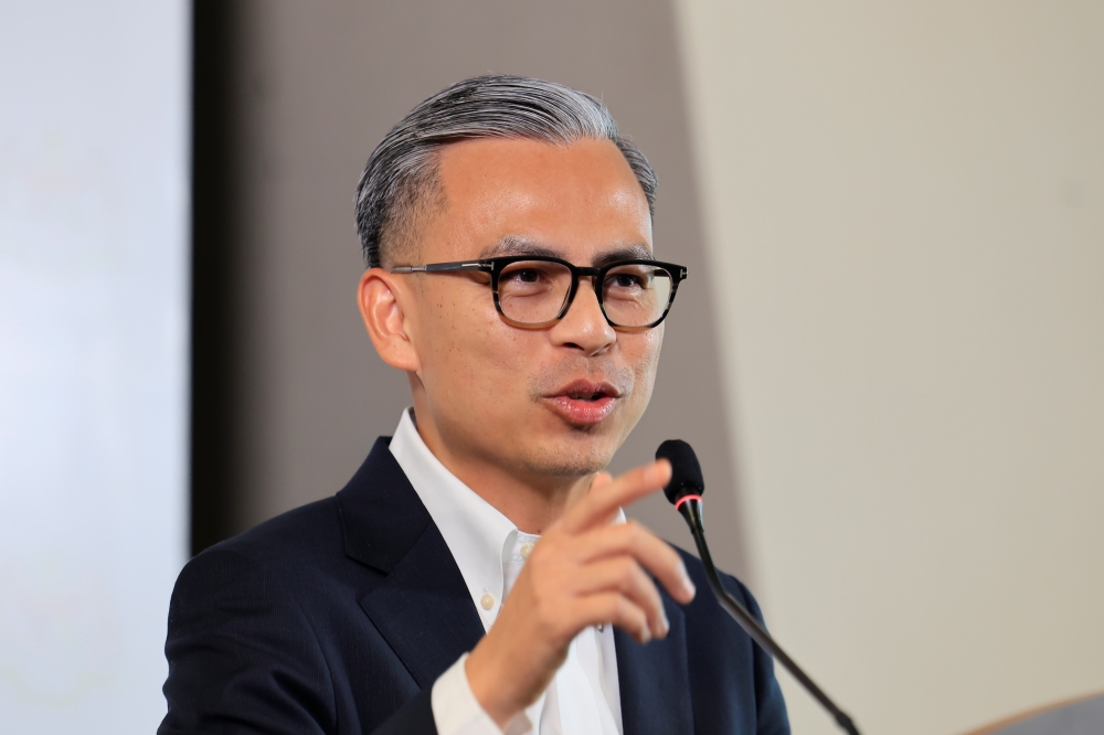 Communications Minister Fahmi Fadzil said the government hopes the public will respect the legal process and refrain from disputing or debating the royal addendum regarding former prime minister Datuk Seri Najib Razak’s pardon. — Bernama pic