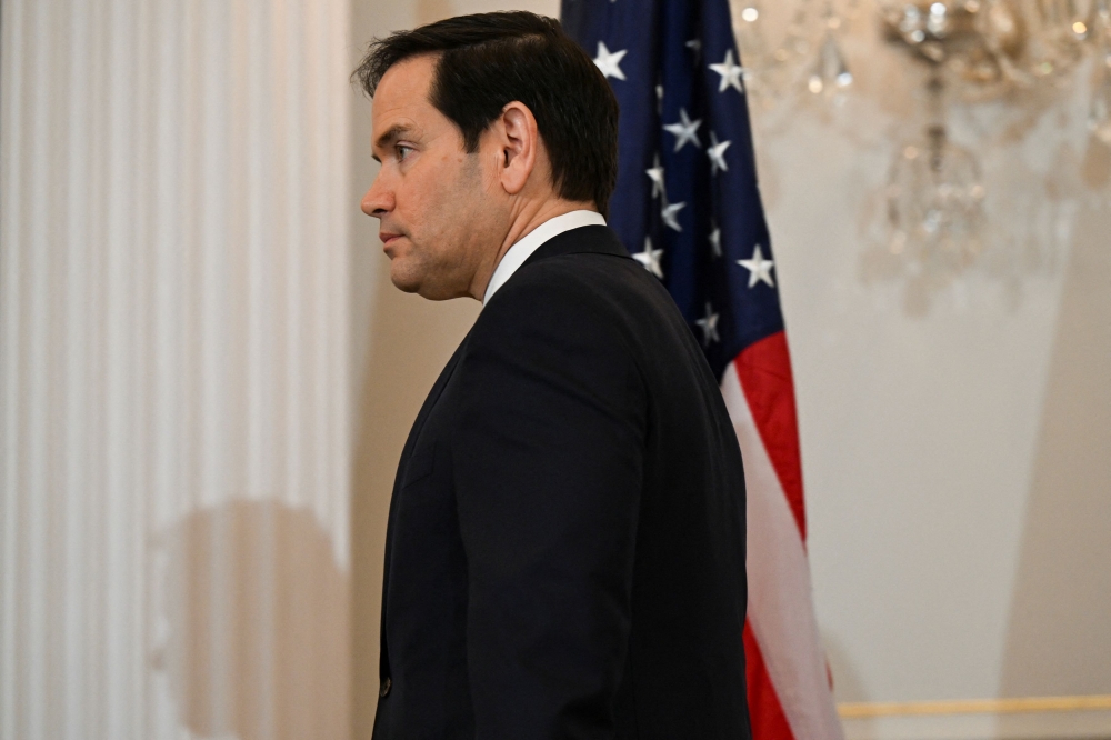 US Secretary of State Marco Rubio signed off on more than US$3 billion in sales of bomb bodies, warheads, guidance kits, bulldozers and related equipment to Israel. — Pic by AFP