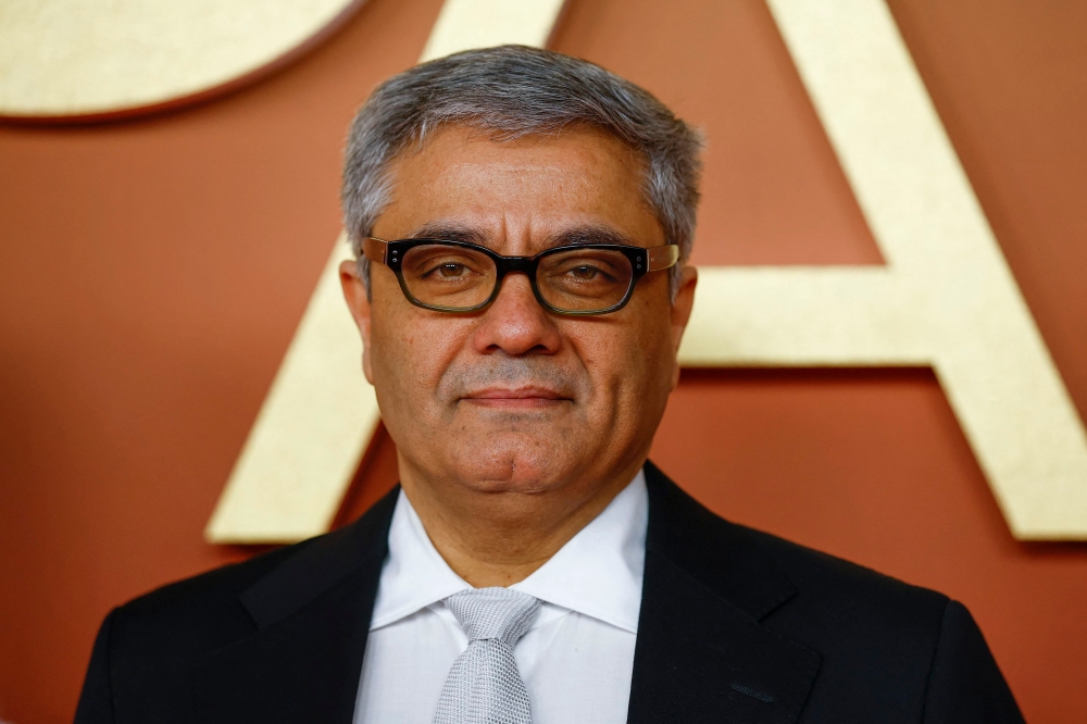 Mohammad Rasoulof poses on the red carpet before the start of the 50th Cesar Awards ceremony in Paris, France, February 28, 2025. — Reuters pic 