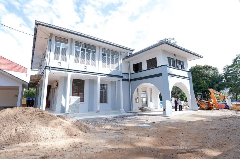 The under-construction Rumah Pesona Johor project was supposed to be completed in 2024, but has been delayed. — Picture from Facebook/Onn Hafiz Ghazi