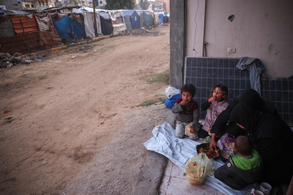 Israel announced Sunday that it was suspending the entry of supplies into Gaza. — AFP pic