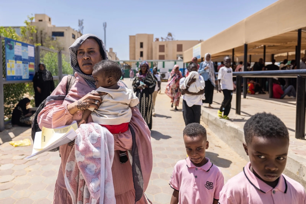 Gender-based violence (GBV) service providers in Sudan recorded some 221 cases of child rape since the beginning of 2024. —File picture from UNHCR/Pedro Costa Gomes