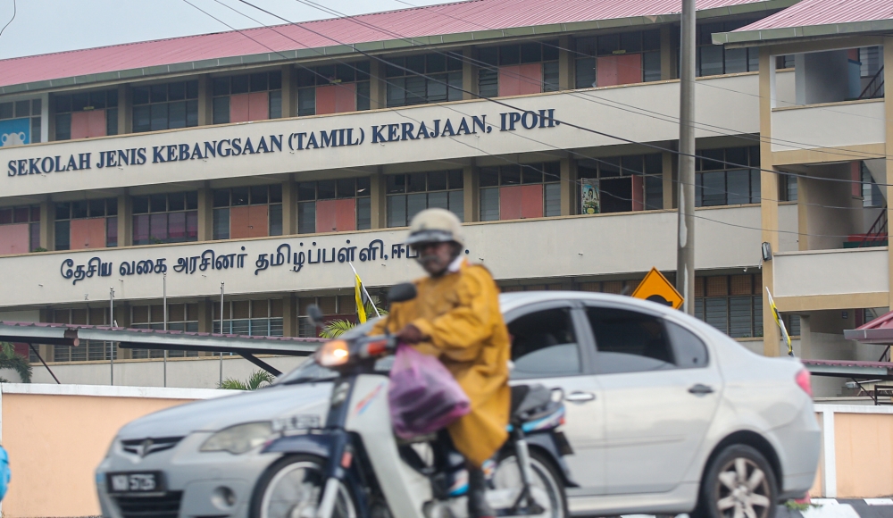 In Malaysia, the Tamil community has the opportunity to learn the language from preschool through postgraduate levels. — Picture by Farhan Najib