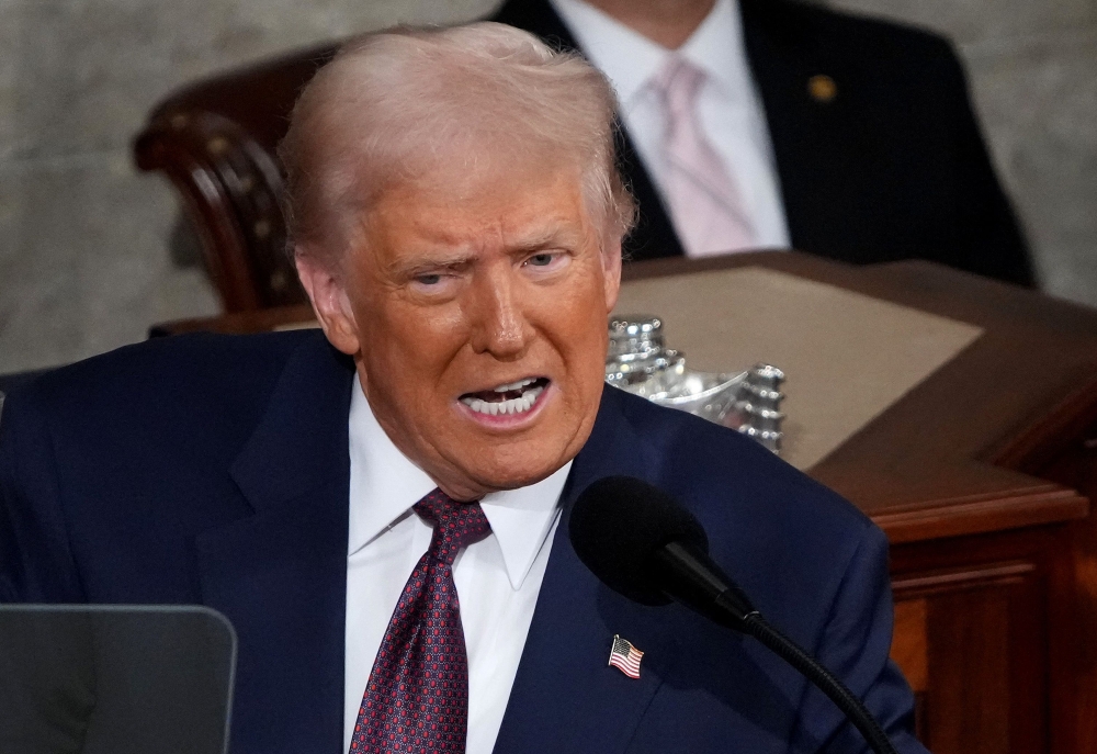 US President Donald Trump warned there would be repercussions for Gaza as a whole, where virtually the entire population has been displaced by Israel’s relentless military campaign in response to the October 7, 2023 attacks by Hamas.— AFP pic