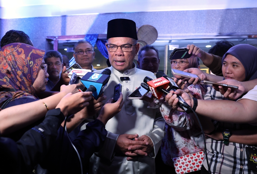 Home Minister Datuk Seri Saifuddin Nasution Ismail said the matter is being fully handled by the Royal Malaysia Police (PDRM), and it is too early to speculate on the cause of death. — Bernama pic