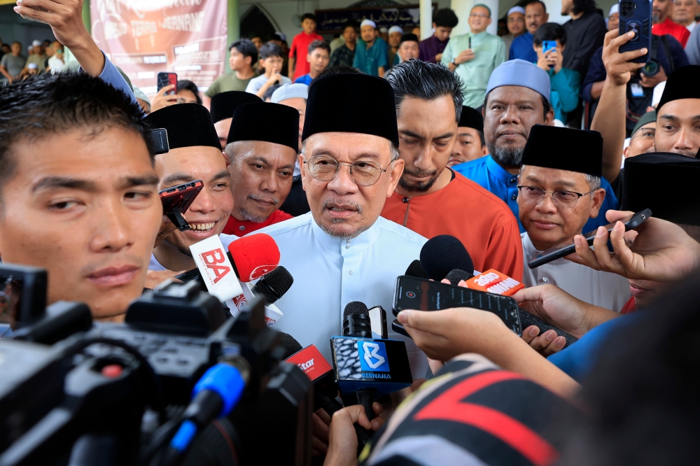 Prime Minister Datuk Seri Anwar Ibrahim said strict action would be taken against anyone who insults religion, as such actions could threaten unity and harmony among the country’s multiracial and multi-religious society. — Bernama pic 