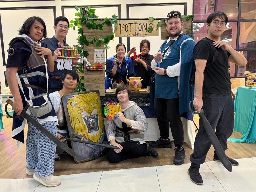 Nicholas Lai (far right), alongside the Live Action Role-Playing (LARP) community, has been bringing the magic of LARP to Malaysians. — Picture courtesy of MyLARP