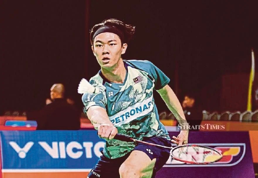 In the match held at Utilita Arena in Birmingham, seventh-seed Zii Jia got off to a great start, claiming the first set 21-19. — Picture via X