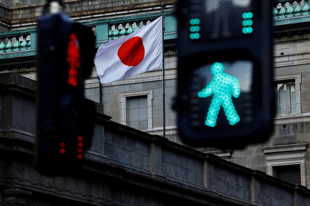 Japan’s economy long struggled with deflation and before 2023, annual pay increases for two decades were between 1 to 2 per cent. — Reuters pic