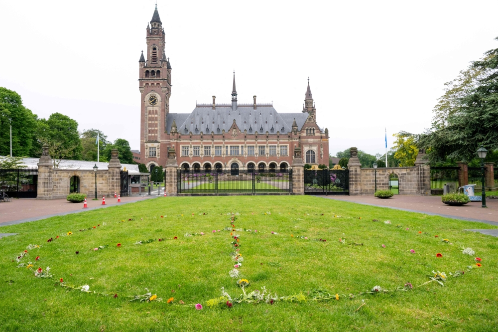 This photograph shows the Peace Palace, the seat of the International Court of Justice (ICJ), in The Hague. — File pic via AFP