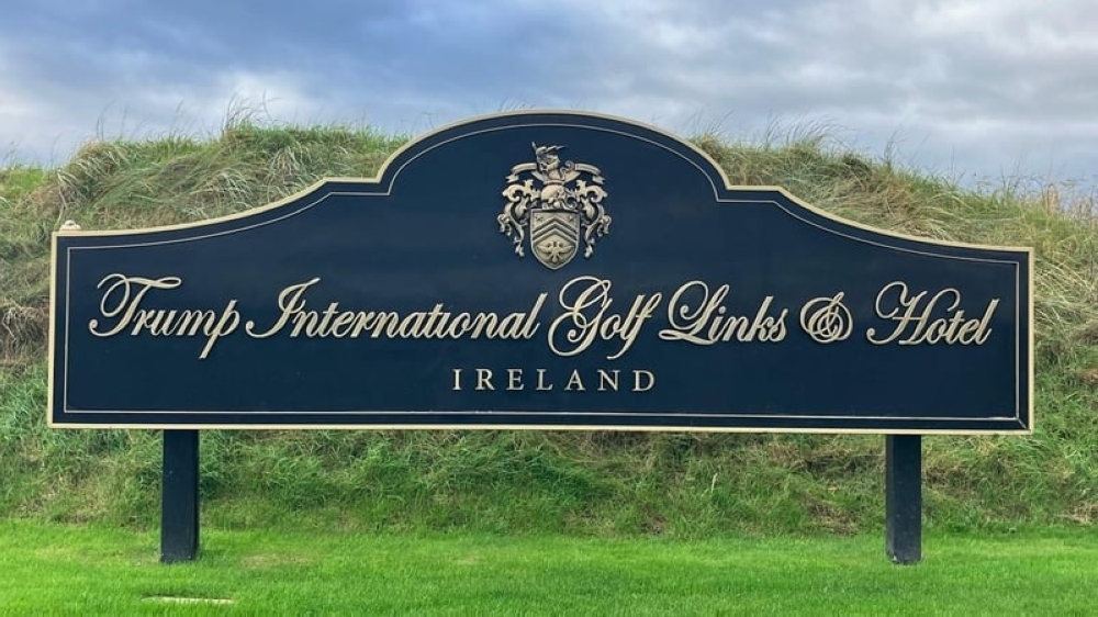 Irish media reported that vandals dug up and planted Palestinian flags on two greens at the Trump International Golf Links and Hotel at Doonbeg in western Ireland. — Picture via Facebook