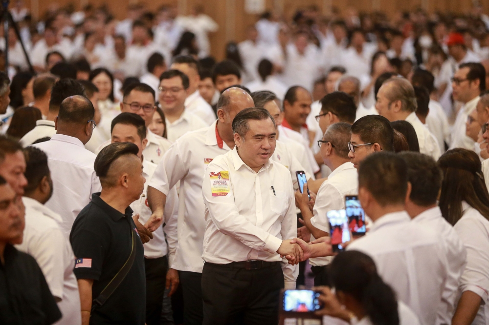 File photo of DAP secretary-general Anthony Loke arriving for the Selangor DAP Convention at the Ideal Convention Centre Shah Alam November 10, 2024. — Picture by Sayuti Zainudin