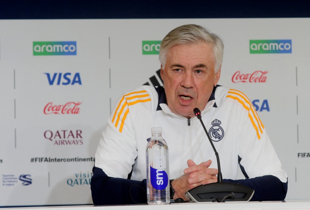 Carlo Ancelotti's Real Madrid beat Atletico Madrid on Wednesday night in the Champions League on penalties and then earned a 2-1 win at Villarreal yesterday. — AFP pic