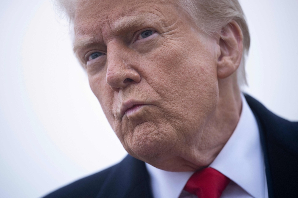 Donald Trump issued an executive order listing the US Agency for Global Media as among “elements of the federal bureaucracy that the president has determined are unnecessary.” — AFP pic