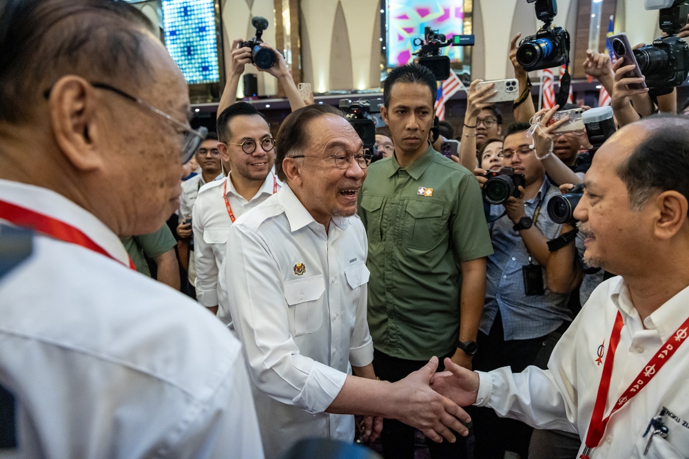 Prime Minister Datuk Seri Anwar Ibrahim has stated Madani's commitment to reforms. — Picture by Firdaus Latif