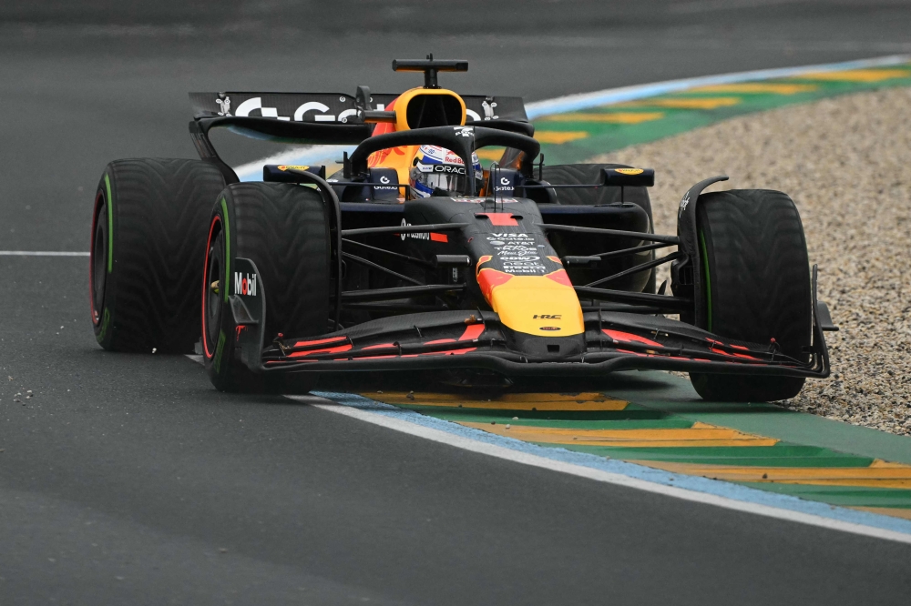 World champion Max Verstappen said his second place at the Australian Grand Prix Sunday was a decent starting point for the season, but admitted Red Bull still had work to do. — AFP pic