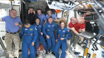 SpaceX Crew Dragon docks with ISS to reach stranded astronauts