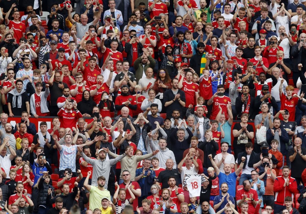 United fans have routinely protested at Old Trafford in recent months after the decision in November to scrap concessions to children and over-65s.— Reuters pic