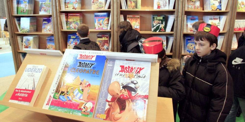 Since Asterix's first outing in 1959 the comics chronicling his hijinks have sold around 400 million copies. — AFP pic