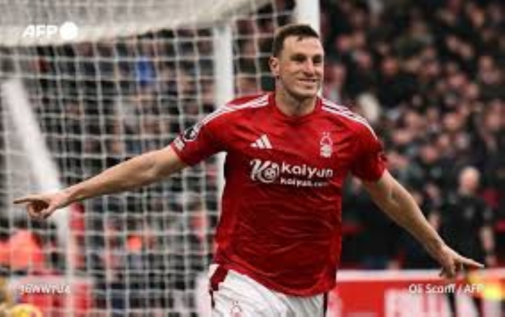 Chris Wood is enjoying the best season of his career, hitting 18 goals in the Premier League and rubbing shoulders in the scoring charts with Alexander Isak and Erling Haaland. — AFP pic