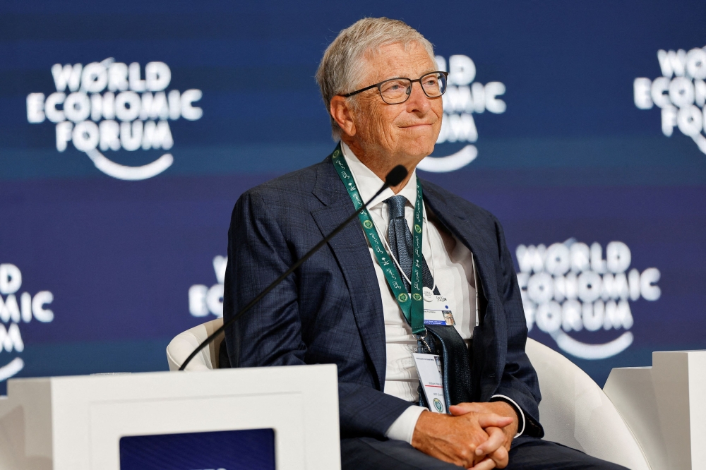 Bill Gates, the billionaire Microsoft co-founder turned global health philanthropist, met with the National Security Council as well as Republican and Democratic lawmakers in recent weeks to press that case, the sources said. — Reuters pic