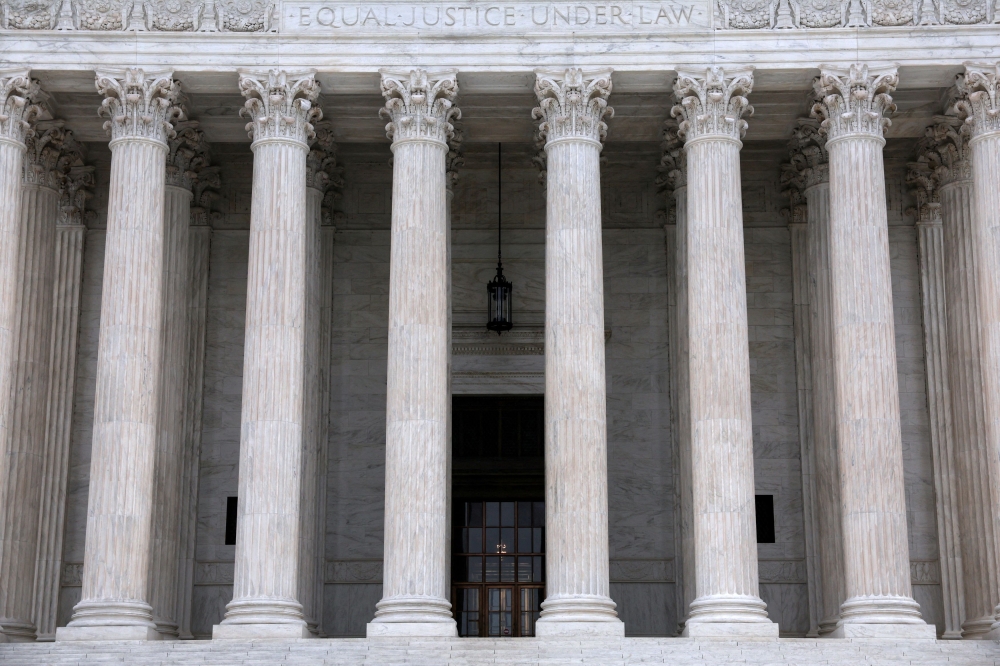 The US Supreme Court building is seen in Washington June 20, 2023. Several federal judges have claimed the administration of US President Donald Trump has failed to comply with court orders regarding foreign aid, federal spending and the firing of government workers, which the administration disputes. — Reuters pic