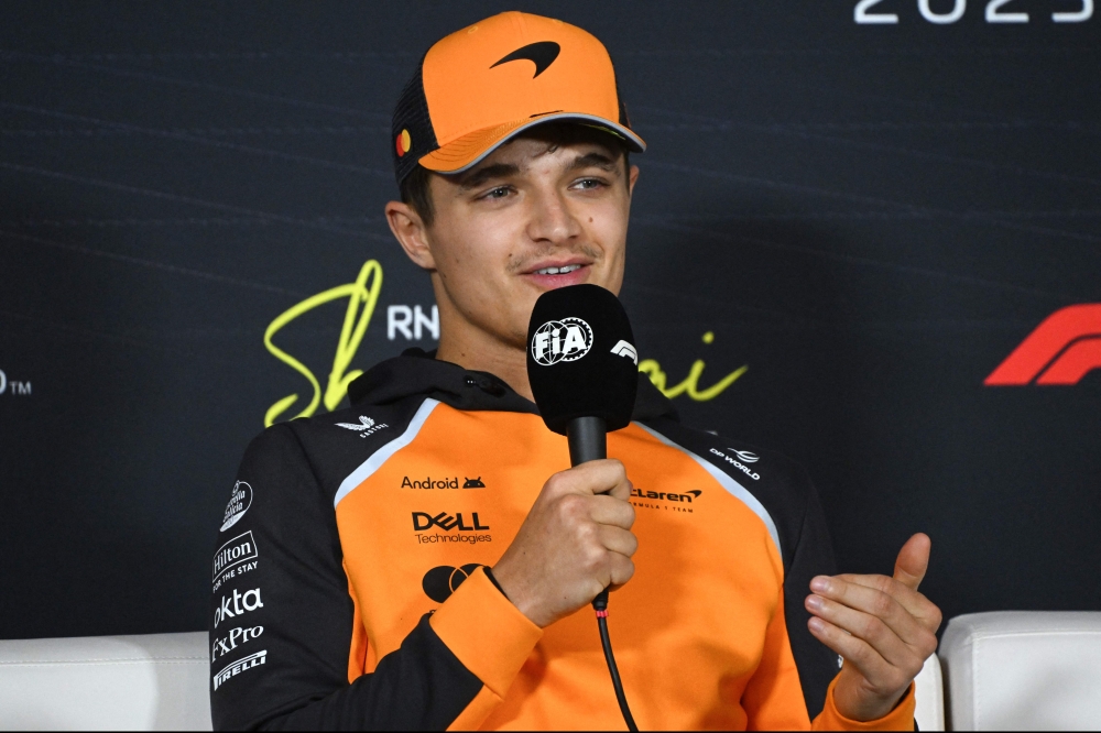 Lando Norris hopes for a more comfortable outing at the Shanghai International Circuit this weekend, where the McLarens are again favourites to top the timesheets. — AFP pic