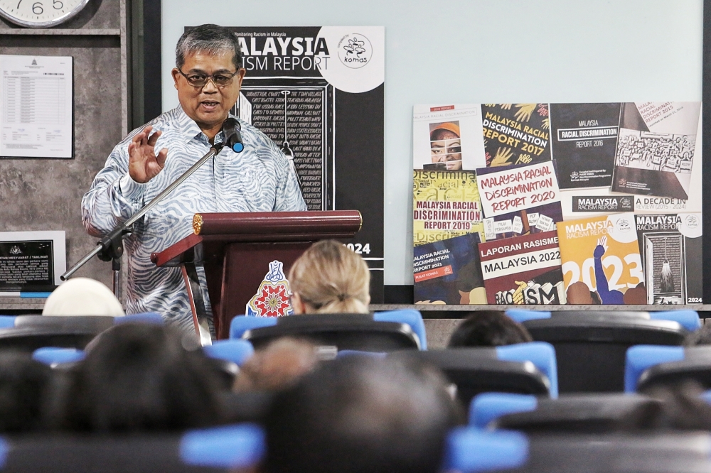 The International Day for the Elimination of Racial Discrimination observed today, marks a significant step in the global effort to uphold the principles of social justice, said National Unity Minister Datuk Aaron Ago Dagang. — Picture by Choo Choy May