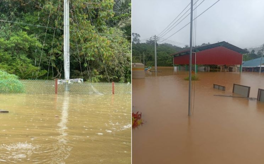 Sarawak Energy Berhad (SEB) has implemented an emergency shutdown of the electricity supply in several areas across Kanowit, Song and Kapit due to rising floodwaters. — Bernama pic/SEB