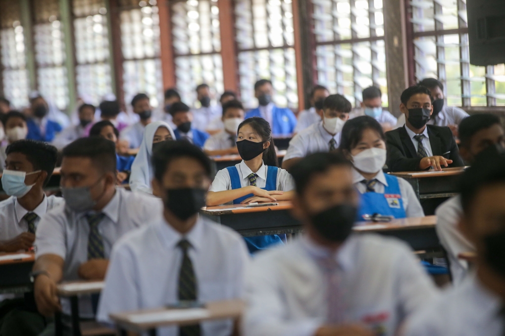 The Ministry of Education has launched an internal investigation after an audio clip allegedly capturing a teacher telling a student to ‘go back to China’ for struggling with Malay went viral. — Picture by Farhan Najib