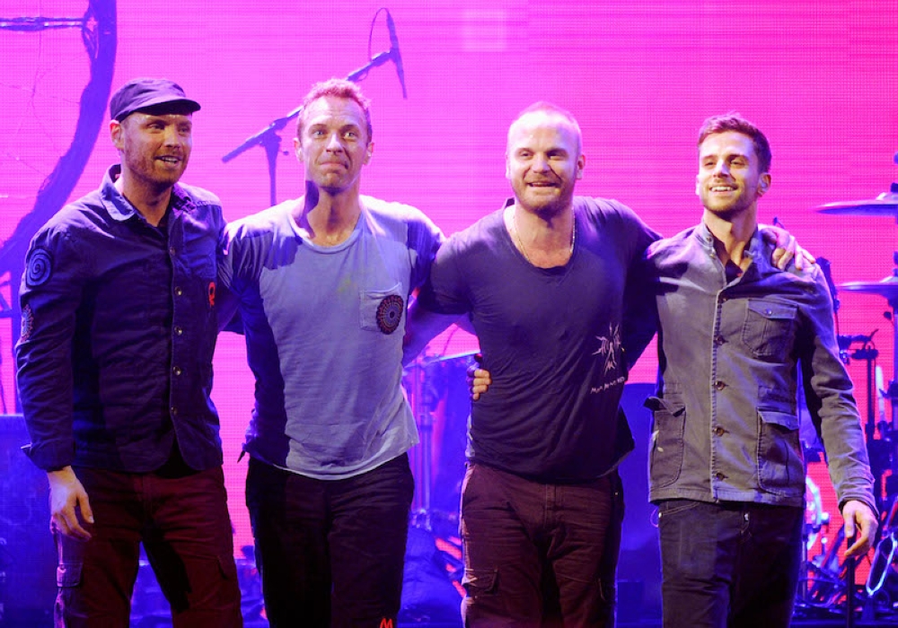 Coldplay is scheduled for concerts in Hong Kong on April 8, 9, 11, and 12, 2025. — AFP pic