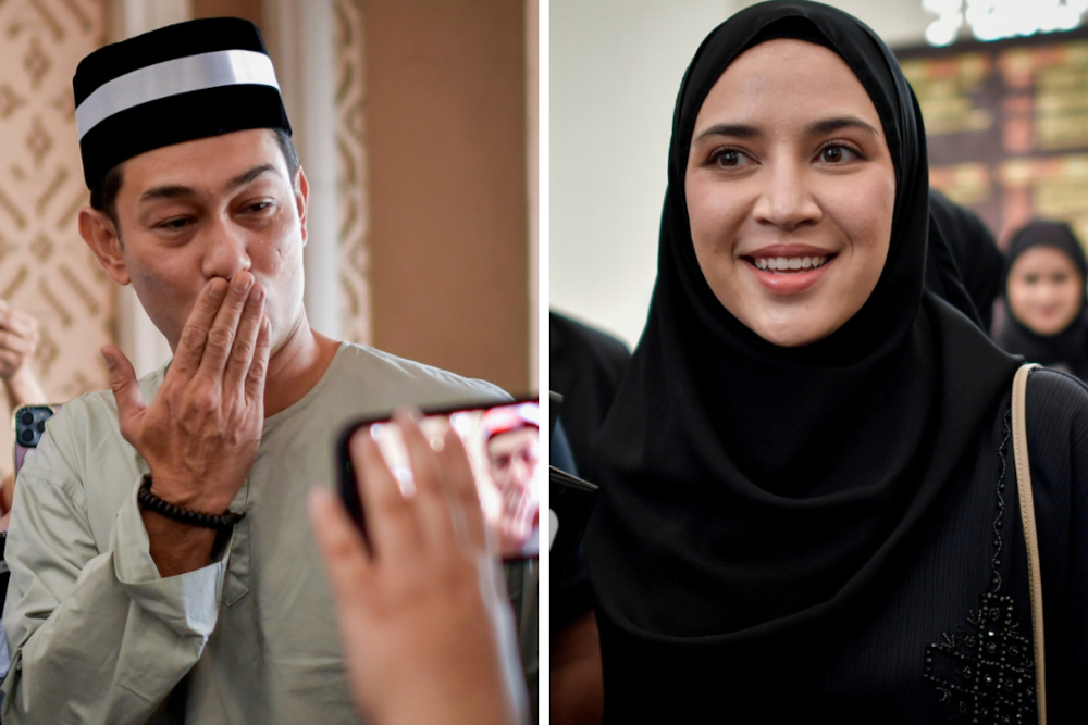 Farid, whose full name is Farid Kamil Zahari, 43, pronounced the divorce against Diana Danielle at the Federal Territories Syariah Court before Judge Abdul Fattah Kamaruddin. — Bernama pics 