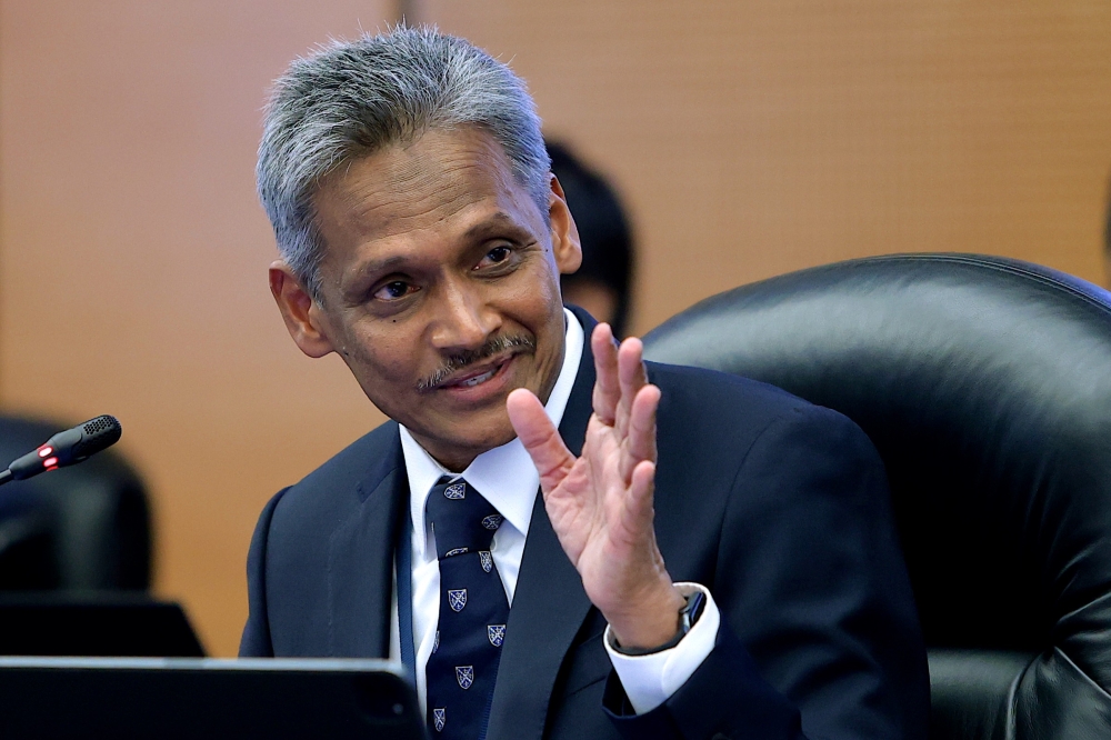 BNM governor Datuk Seri Abdul Rasheed Ghaffour said Inflation is projected to trend higher but remain manageable amid easing global costs. — Picture by Firdaus Latif 