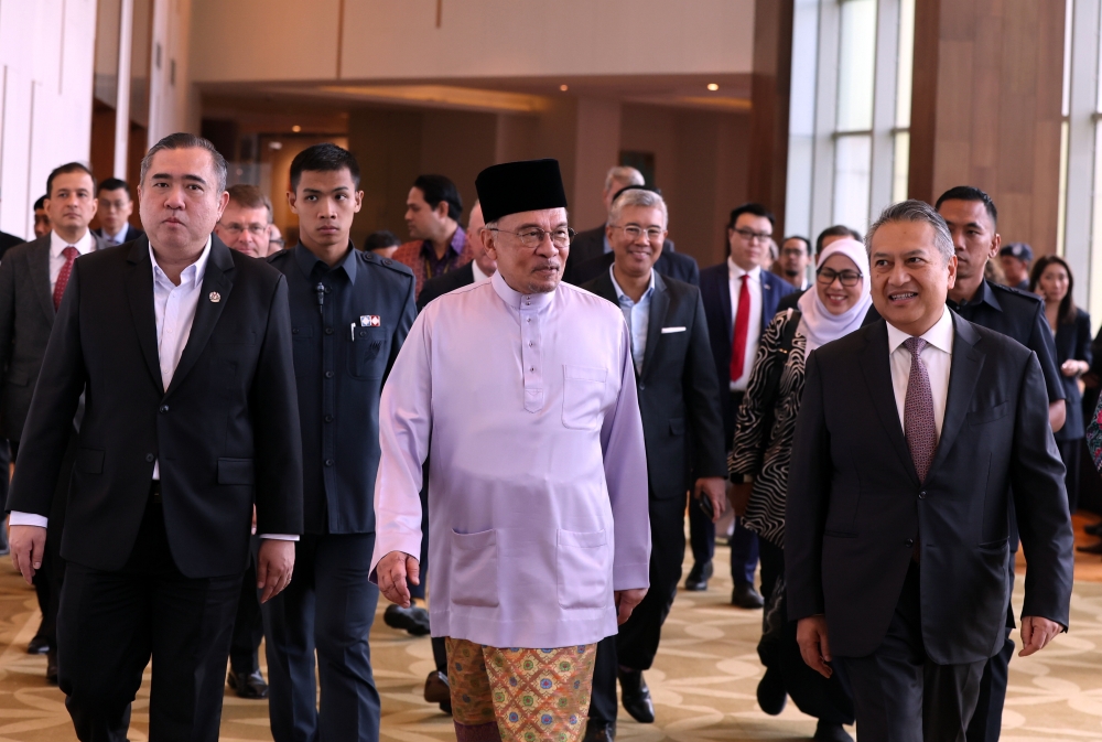 He said such cooperation would further drive economic growth, keeping Malaysia competitive and effective on the global stage. — File pic via Bernama