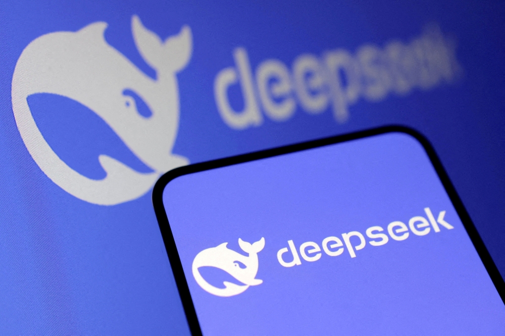 DeepSeek shook the global AI industry when it launched an AI reasoning model in January that it said was trained with less advanced chips and was cheaper to develop than its Western rivals. The announcement challenged the assumption that US sanctions were holding back China’s AI sector. — Reuters pic