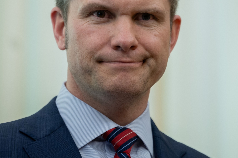 Journalist Jeffrey Goldberg said that Defence Secretary Pete Hegseth sent information in the Signal chat about targets, weapons and timing ahead of the strikes on March 15. Goldberg also revealed highly critical comments by top US officials about European allies. — Reuters pic