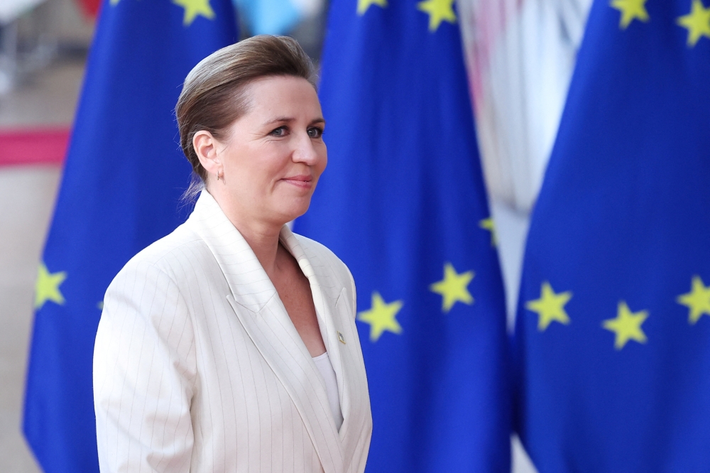 Danish Prime Minister Mette Frederiksen said that unacceptable pressure is being placed on Greenland and Denmark, and that ‘we will resist’. — Reuters pic