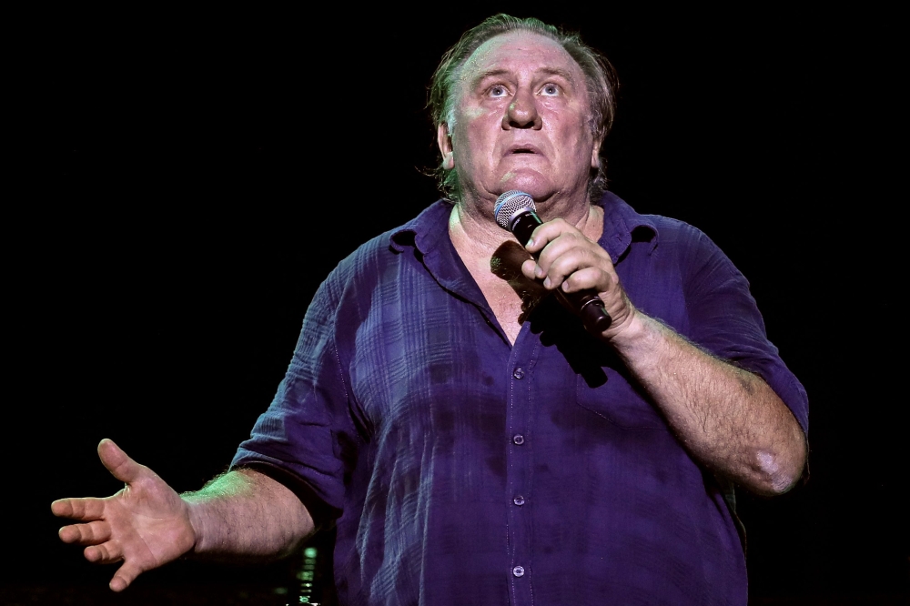 French actor Gerard Depardieu admitted in court to grabbing a woman by the hips but denied it was sexual assault, as he stood trial in a high-profile #MeToo case involving accusations of groping and explicit comments on a film set in 2021. — File pic via AFP 