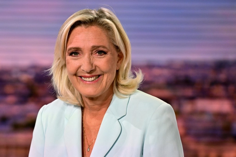 French far-right leader Marine Le Pen, who is strongly predicted to win the French presidency in 2027, has vehemently denied any wrongdoing. — AFP pic