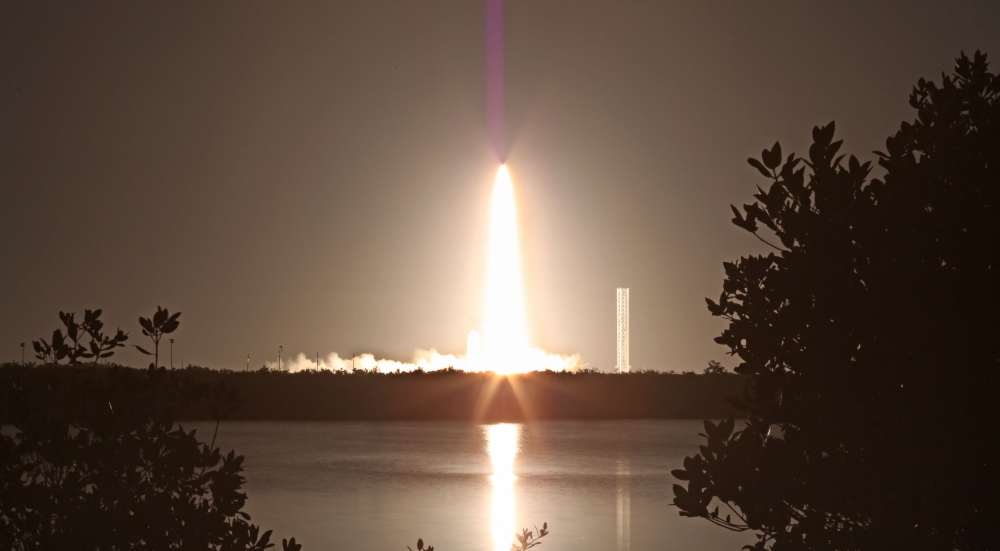A SpaceX Falcon 9 rocket with the Fram2 mission astronauts aboard lifts off from launch pad LC?39A at the Kennedy Space Center in Cape Canaveral, Florida March 31, 2025. — AFP pic