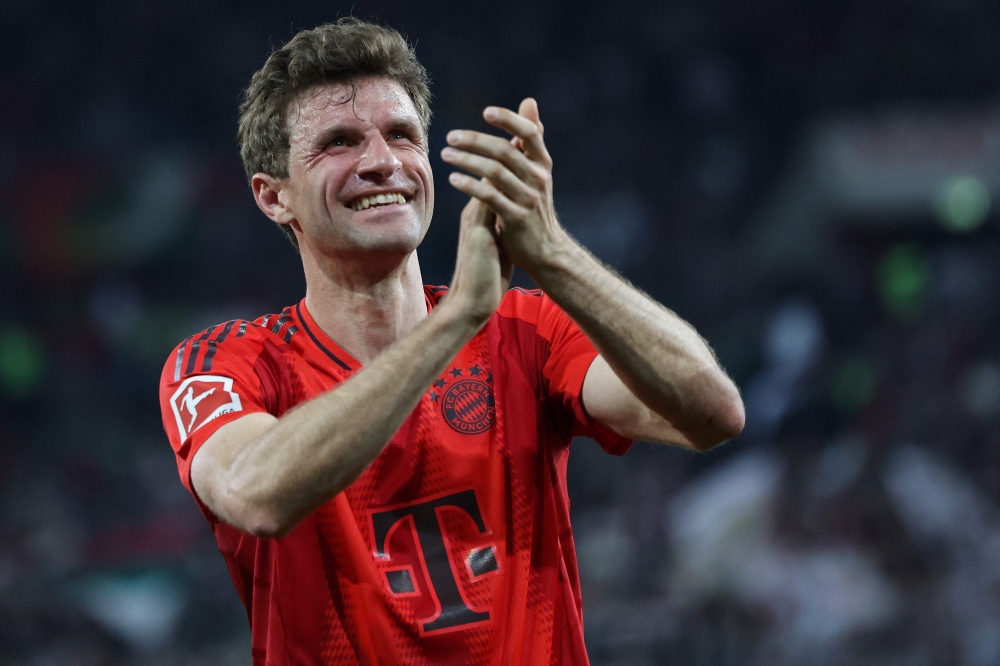In a message on social media, Thomas Mueller said he would have liked to stay on. — AFP pic