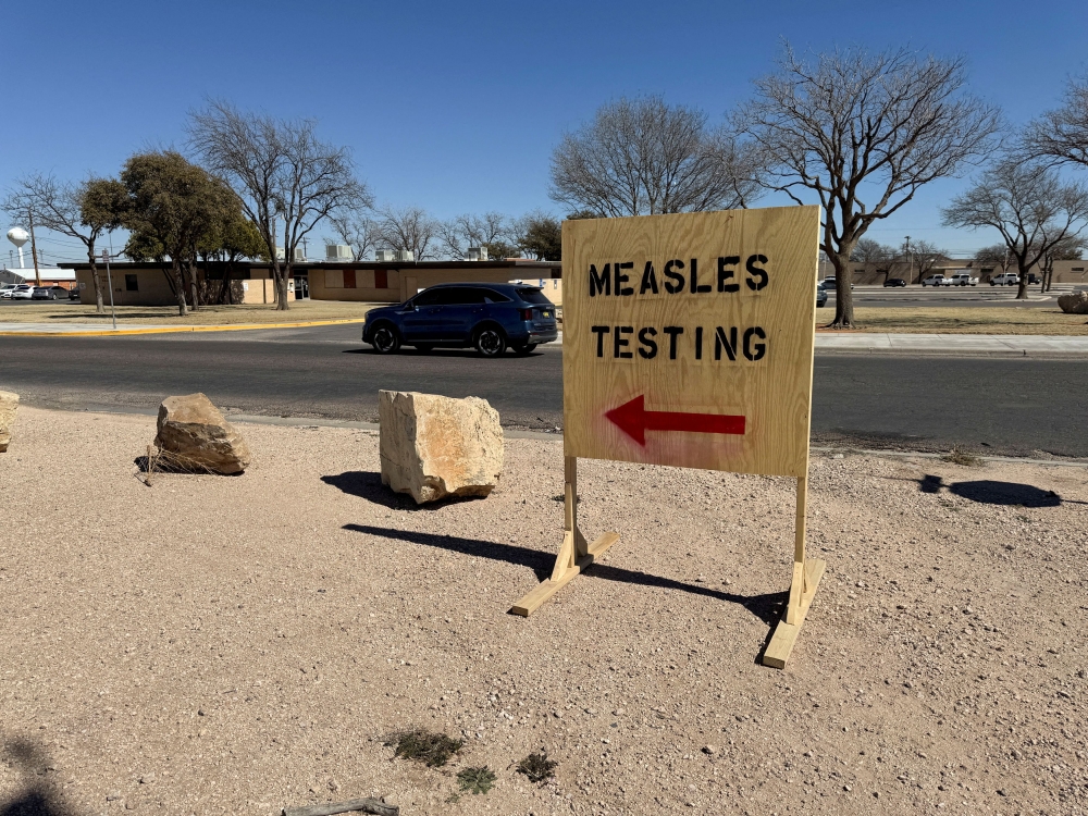 As of Thursday, the US Centres for Disease Control and Prevention reported a weekly nationwide increase of 124 measles cases, bringing the total to 607. — Reuters pic