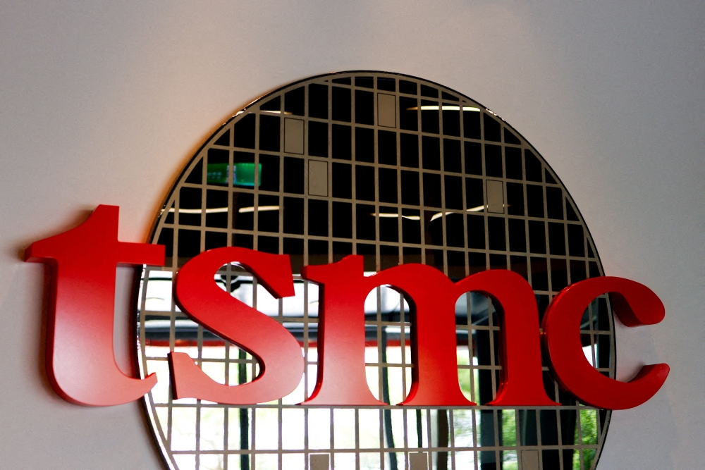 Taiwan’s TSMC, the world’s largest contract chipmaker, last month announced an additional US$100 billion investment in the US. — Reuters pic