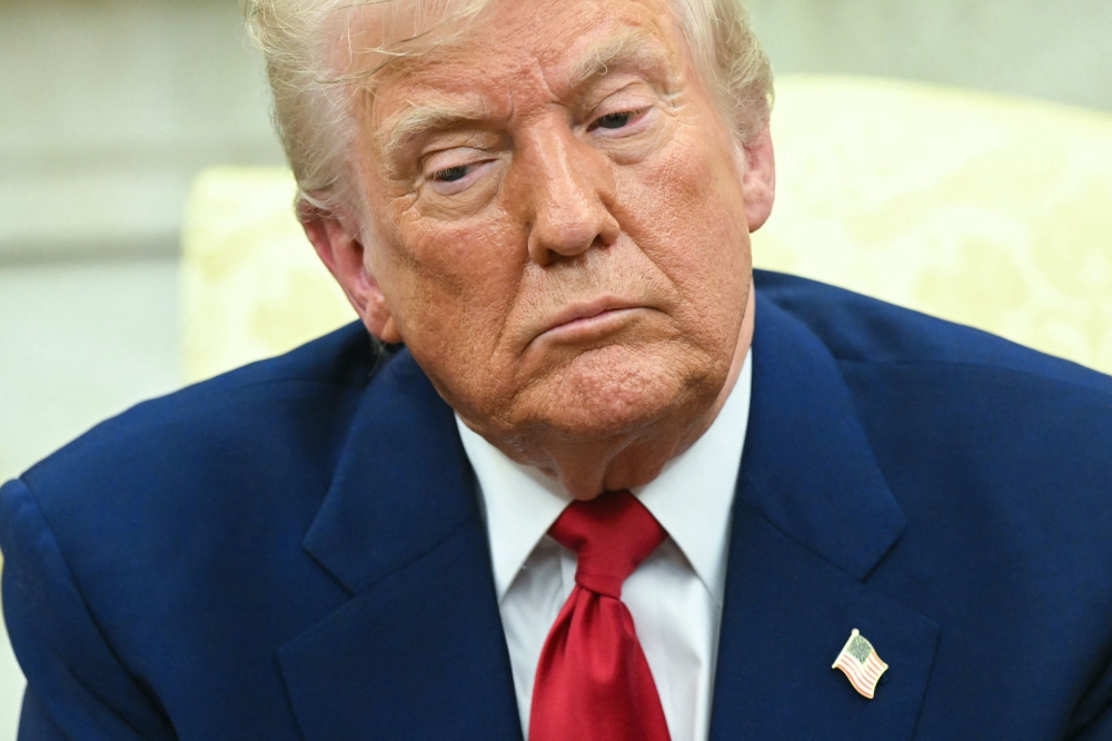 Donald Trump, 78, is a prolific golfer who abstains from alcohol and cigarettes, but he is known to indulge in fast food and famously enjoys his steaks well-done. — AFP pic