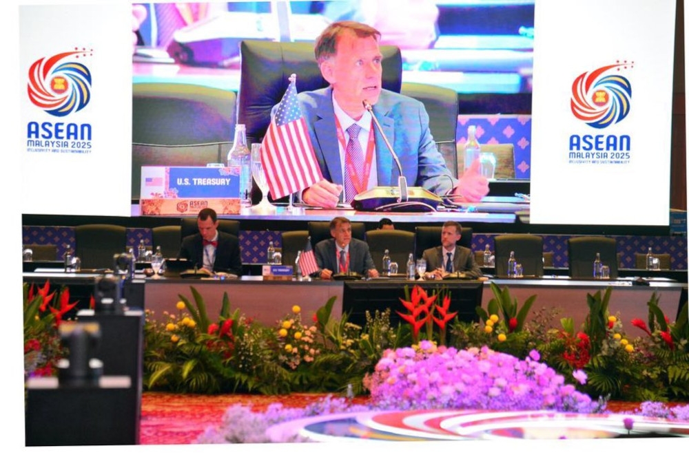 The UST was represented by its Deputy Assistant Secretary for Asia, Robert Kaproth, at the closed-door session. The meeting allowed Asean finance and central bank deputies to engage directly with the UST, although tariffs were not on the main agenda, said the ministry. — Picture from X/Ministry of Finance