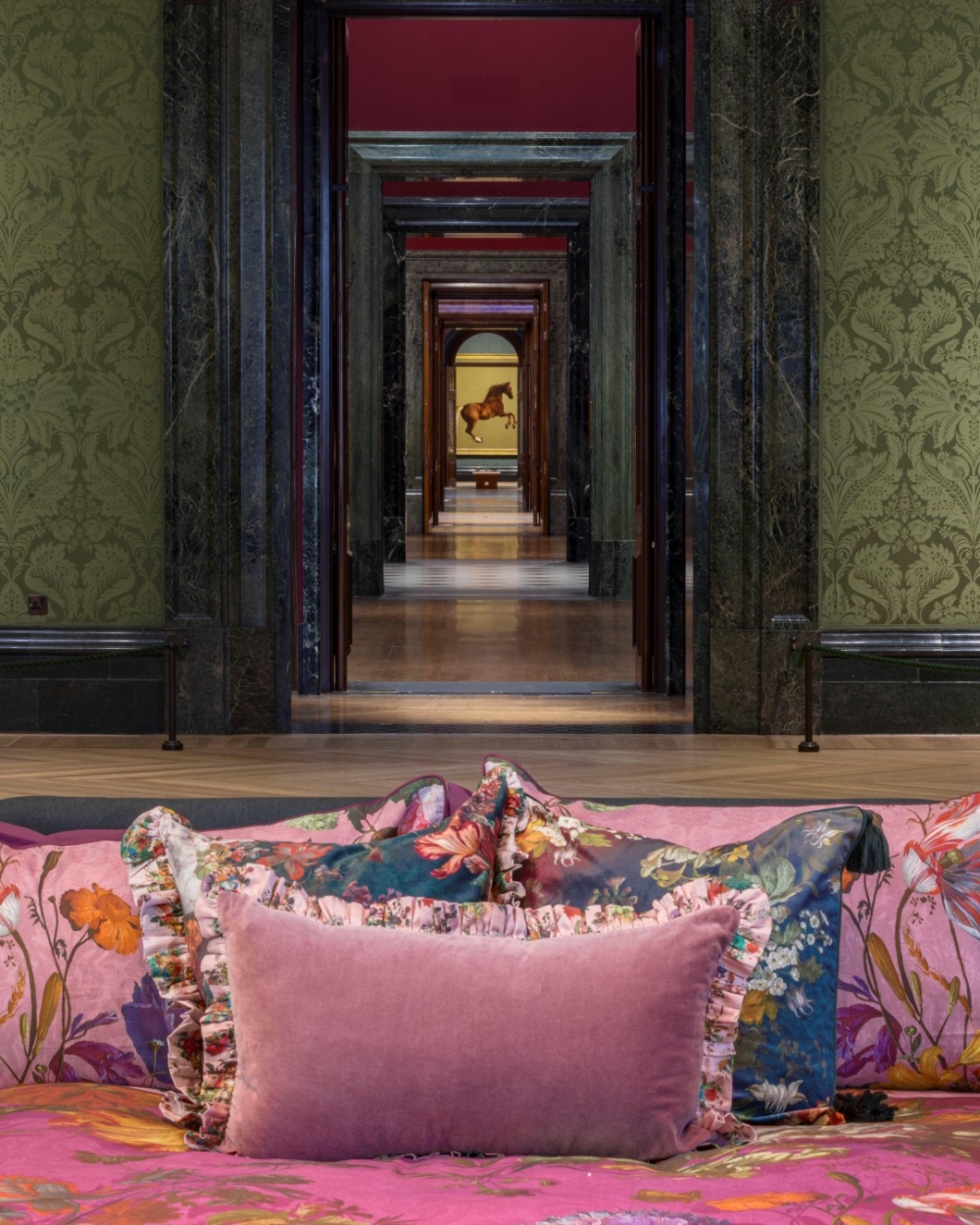 The National Gallery captioned a picture with 'Wake up to the Wonder of Art'. — Picture via Facebook/National Gallery