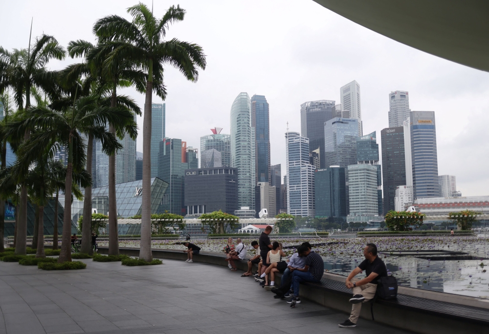 Wong said Singapore expects weaker global growth, which will lower external demand for its goods and services, while sectors such as manufacturing — especially segments like electronics and semiconductors, which have higher export exposure to the US — will bear the brunt of the impact. — Reuters pic