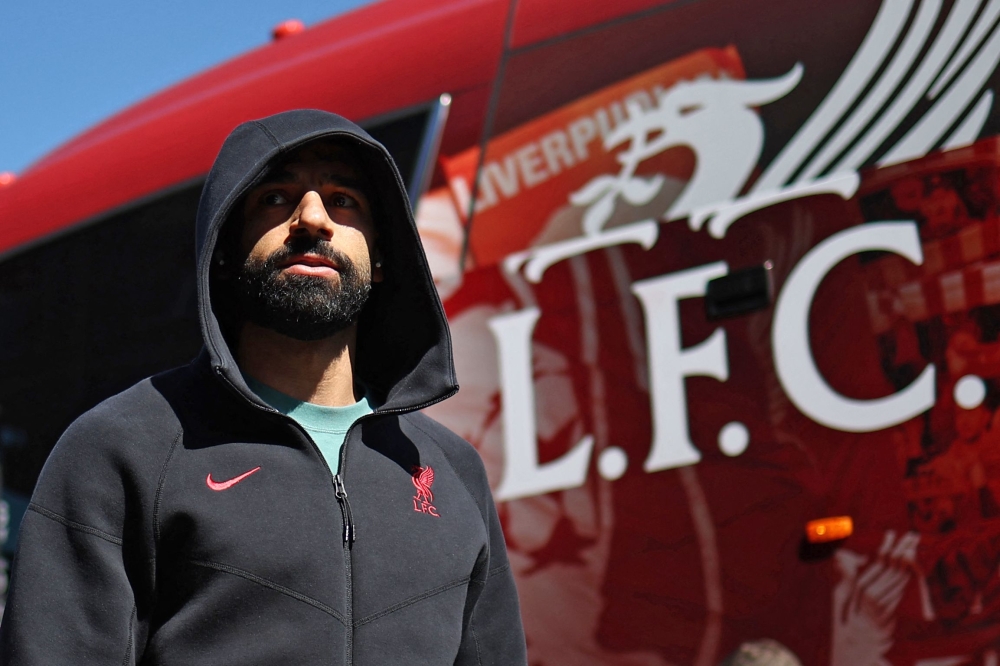 The 32-year-old Egypt international is out of contract at the end of this season along with Liverpool team-mates Virgil van Dijk and Trent Alexander-Arnold. — AFP pic