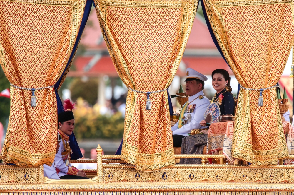 Strict laws shield King Maha Vajiralongkorn and his close family from any criticism and can lead to decades-long prison sentences. — Reuters pic